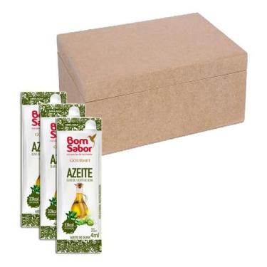 Imagem de Azeite De Oliva Bom Sabor Em Sachê Caixa Fechada Kit 3
