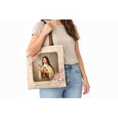 Imagem de Ecobag Sacola de Santa Teresinha do Menino Jesus - Zanato
