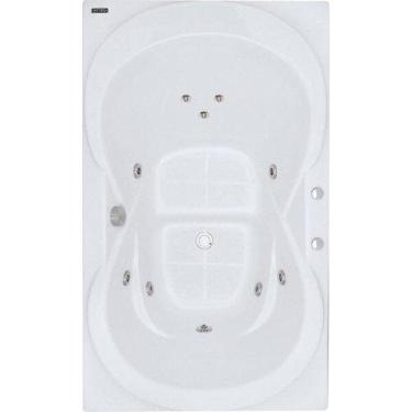 Imagem de Banheira Hidromassagem Astra Due Luxo 170CMX90CMX44CM - 04 Jatos Acríl