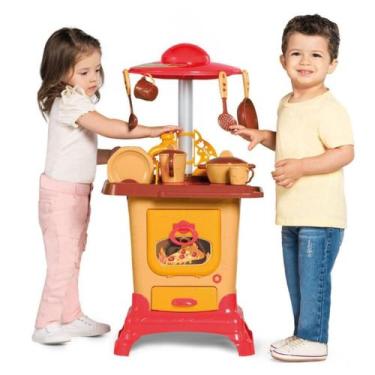 Imagem de Cozinha do Sitio Infantil Completa Pia Fogão Forno Sai Água - Calesita