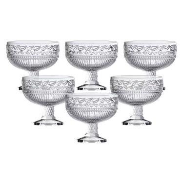Imagem de Conjunto Taças Sobremesa Cristal 375ML 6 Peças em Cristal para Mesa de Jantar Transparente L'Hermitage