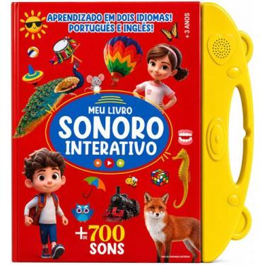 Imagem de Livro - Meu Livro Sonoro Interativo - Português e Inglês - Amarelo