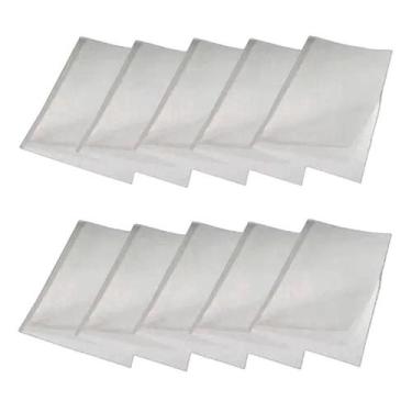 Imagem de Kit 50 Capas Encadernação Térmica Ibacemil Até 90 Folhas A4 Branca
