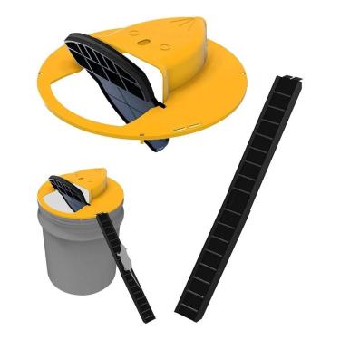 Imagem de Armadilha Ratoeira Rato Balde Reutilizavel Ratazana Camundongo