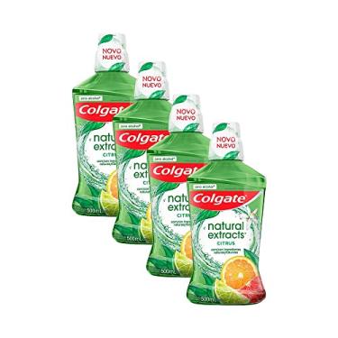Imagem de Kit 4 Enxaguante Bucal Colgate Natural Extracts Citrus 500ml