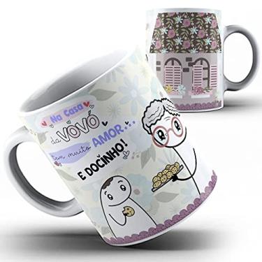 Imagem de Caneca Flork Casa da Vovó tem docinho