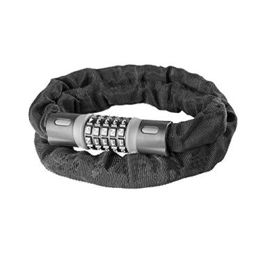 Imagem de C/H Trava de bicicleta, cabo de bloqueio de bicicleta com 5 dígitos, combinação redefinível de trava de bicicleta resistente antifurto, melhor para bicicleta, motocicletas, mountain bike, scooters, ar livre