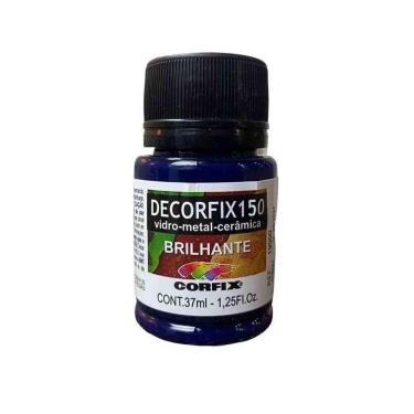 Imagem de Tinta Decorfix 150 Brilhante 324 Azul Turquesa 37Ml