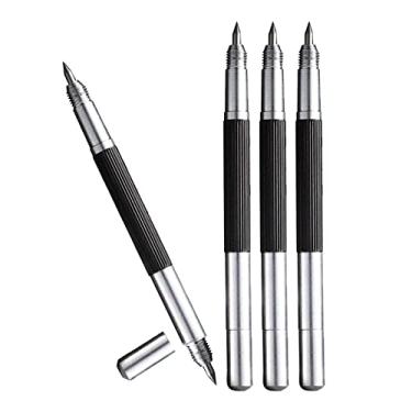 Imagem de harayaa 4 canetas de metal com dureza de tungstênio