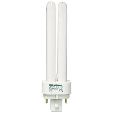 Imagem de Sylvania (Pacote com 10) 20667 CF13DD/E/841/ECO 13-Watt 4100K 4 pinos Tubo Duplo Lâmpada Fluorescente Compacta, 10 Unidades (pacote com 1)