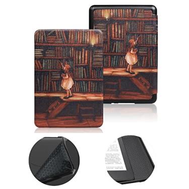 Imagem de Capa macia para Kindle 11ª geração lançada apenas em 2022, capa protetora à prova d'água com ativação automática (não serve para Kindle Paperwhite 11ª ou Kindle 10ª 2019)