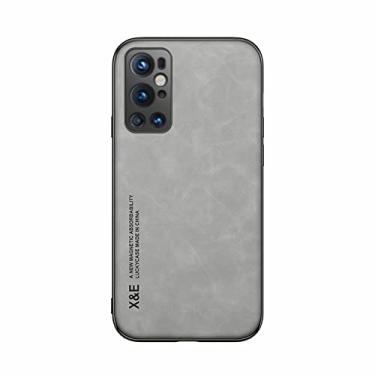 Imagem de Kepuch Silklike Capa para Oneplus 9 Pro - Case Placa de Metal Embutida para Oneplus 9 Pro - Cinza