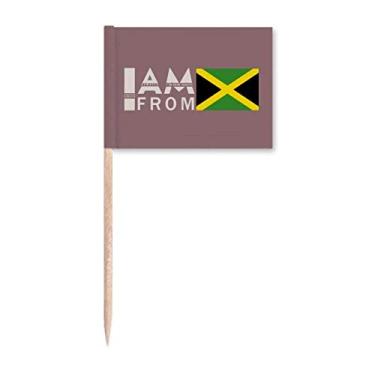 Imagem de Presente I Am From Jamaica Art Deco moda palito de dente marcador decoração de festa