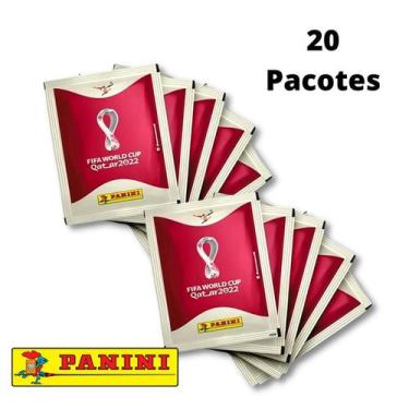 Imagem de Kit 100 Figurinha Do Álbum Copa Do Mundo 2022 (20 Envelopes) - Panini