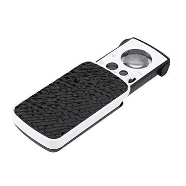 Imagem de Lupa de joias, lupa Lupa de LED Lupa com lupa 90x Lupa de joias, amplamente utilizada para joalheiros Lupa de olho(Preto)