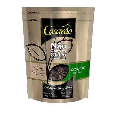 Imagem de Kit 6X: Macarrão Fusilli Integral Sem Glúten Casarão 200g