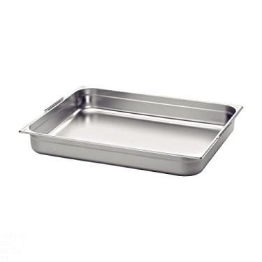 Imagem de Conjunto de Cubas 10 peças Tramontina GN 1/1 em Aço Inox com Alças Móveis Profundidade 65 mm - Aço 304