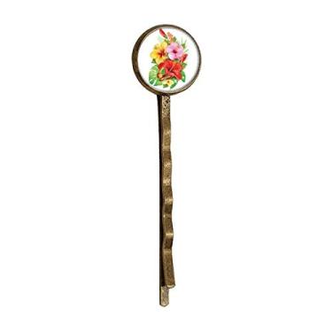 Imagem de Buquê de flores Borboleta Best Wish Retro Metal Hair Bobby Pin Headwear
