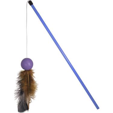Imagem de Brinquedo LCM Varinha Cat Fishing Azul para Gato - Azul