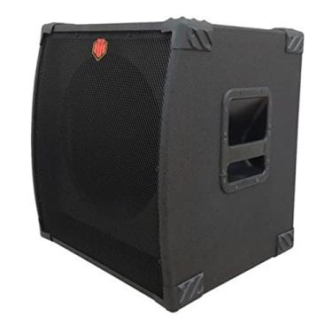 Imagem de RBA Subwoofer Profissional 18" Sub Grave Caixa de Som com Conexão Fio e Montagem em Pole ou Suporte