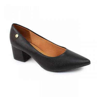 Imagem de Sapato Feminino Scarpin Vizzano Salto Robusto 1220315 7286