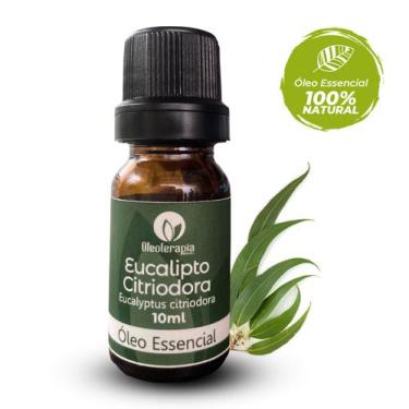 Imagem de Óleo Essencial De Eucalipto Citriodora 100% Puro E Natural - Oleoterap