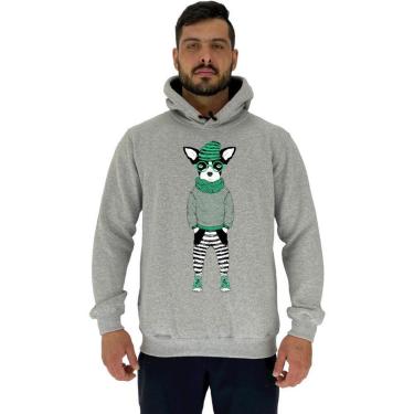 Imagem de Blusa Moletom Com Touca MXD Conceito Dog Moderno Masculina-Masculino