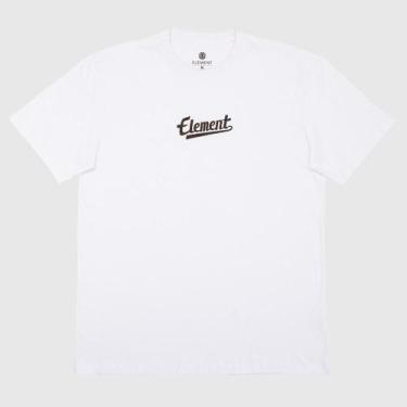 Imagem de Camiseta Element Script Chest Sm23 Masculina Branco