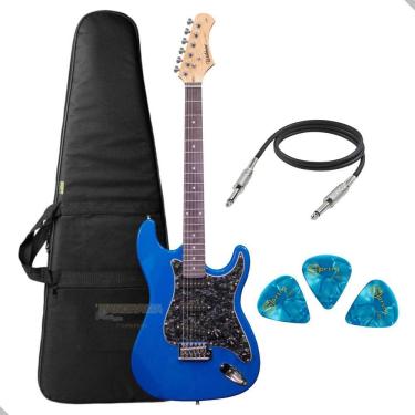 Imagem de Guitarra Stratocaster Waldman St111 Mb + Kit