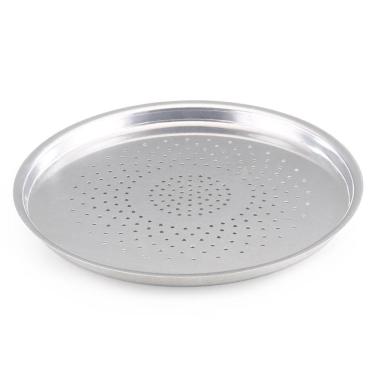 Imagem de Assadeira de Pizza Furada em Alumínio n 1