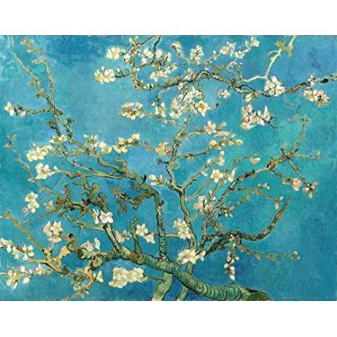 Imagem de Amendoeira em Flor de Vincent van Gogh - 30x38 - Tela Canvas Para Quadro