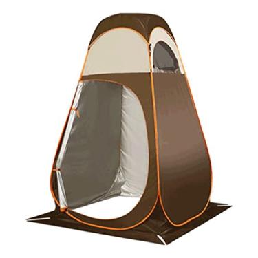 Imagem de Guarda-roupa Tenda de Abrigo de Privacidade ao ar livre de tamanho grande com bolsa de transporte Barraca de banheiro de acampamento simples para uso em acampamento, instalação fácil armário