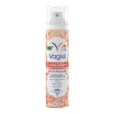 Imagem de Grecin - Desodorante Íntimo Vagisil Essencias Delicadas 75Ml Flor De Pessegueiro