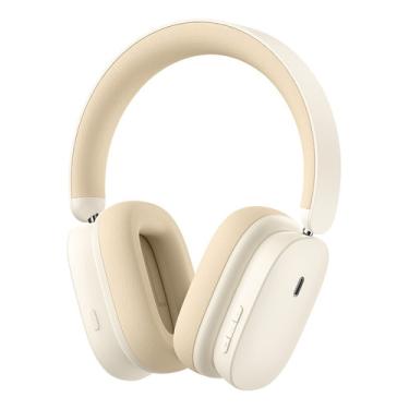 Imagem de Headphone Bluetooth Baseus Bowie H1 Cancel De Ruído Tws 5.2 Cor Branco H1