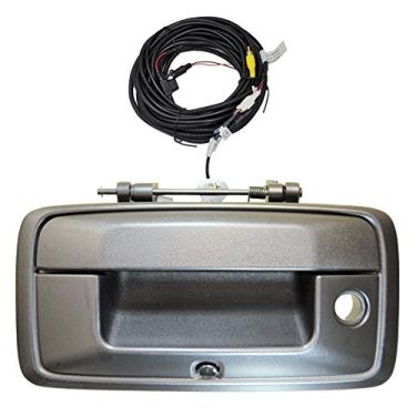 Imagem de PT Auto Warehouse GM-3550A-TGCX – Alça para porta traseira, texturizada preta – com câmera