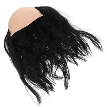Imagem de Velho careca boné cosplay festa de halloween peruca cabelo perucas traje peruca para homens festa de halloween carnaval preto/239