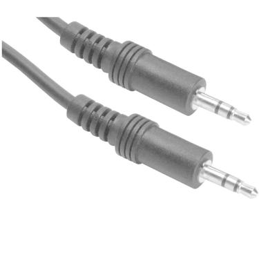 Imagem de CABO P2 ST + P2 ST  PR 1,2M - Kit 06 cabos