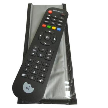 Imagem de Controle Para Oi Tv Hd Elsys Ses6 / Etrs33 / Etrs34 + Capa proteção - 