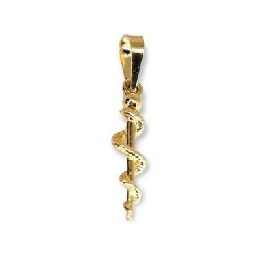 Imagem de Pingente símbolo medicina ouro 18k - Elegancy Joias