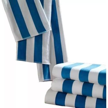 Imagem de Toalha De Praia Gigante Teka Profiline Luxury Ibiza-86x160cm (AZUL CLARO)