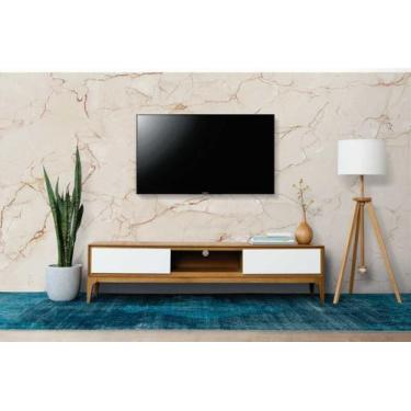 Imagem de Papel de Parede Painel 3D Mármore Porcelanato Bege 3,5M Auto Colante L