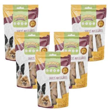 Imagem de Petisco Natural Cachorro Costela Bovina Natural 5 Un Snack - PURESNACK