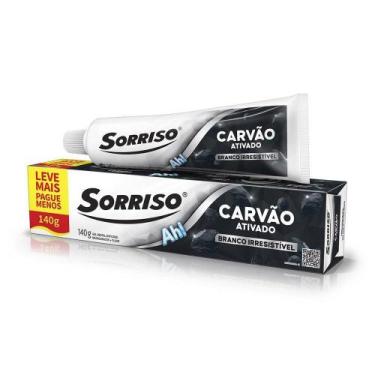 Imagem de Creme Dental Clareador Sorriso Carvão Ativado 140g, 1, 140g