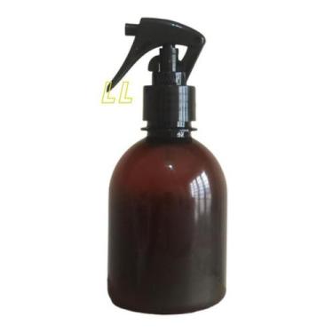 Imagem de Kit Com 50 Fc Pet Ambar 250ml C/ Mini Valvula Gatilho 28/410 - LabLore