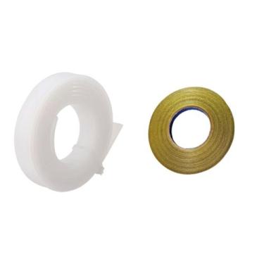 Imagem de 1 Fita Teflon Plotter 0,65mx6mmx0,8 Mm Esp C/fita Adesiva - Lullu Pers