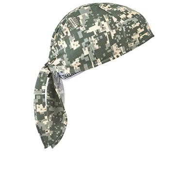 Imagem de Ergodyne - 12478 Chill Its 6615 Dew Rag, forrado com tecido felpudo e absorção de suor, camuflado