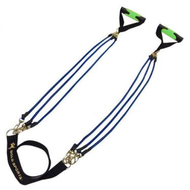 Imagem de Extensor Elástico Multi Regulagem Pedal Gold Sports, Único, Unissex, V