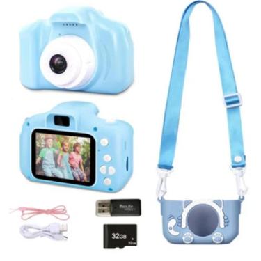 Imagem de Câmera Infantil Digital  Fotos Filma Grava  C/ Cartão De Memoria - Cam