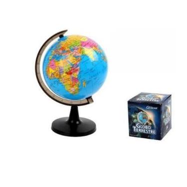 Imagem de Globo Terrestre Giratório Politico - 23cm x 16cm - DS TOOLS - GiftHome