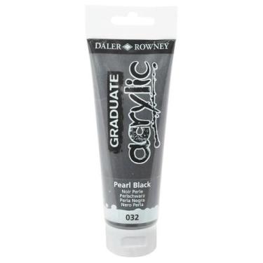 Imagem de Tinta Acrílica Graduate 120ml Preto Perola 032 Daler Rowney - DALER & 
